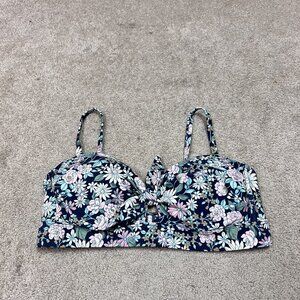 Kona Sol Swimsuit Top Women’s Multicolored Floral Size Large